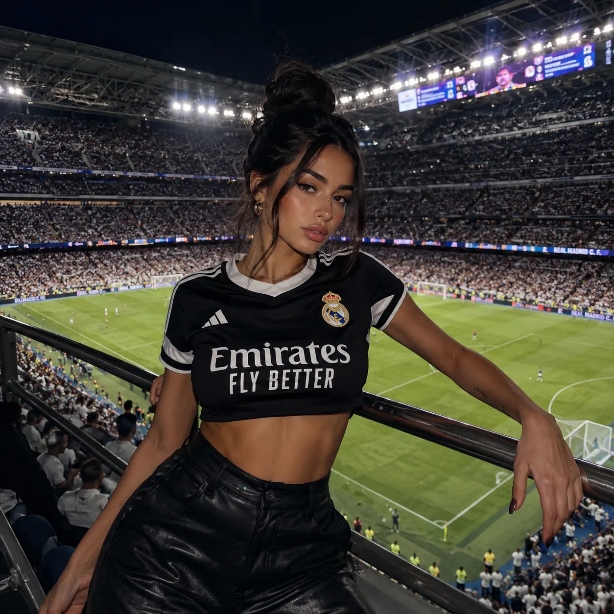 Personaje de CrushOn AI junto a una ventana lluviosa